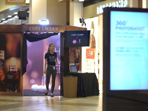 Estée Lauder x DFS x T Galleria Installation